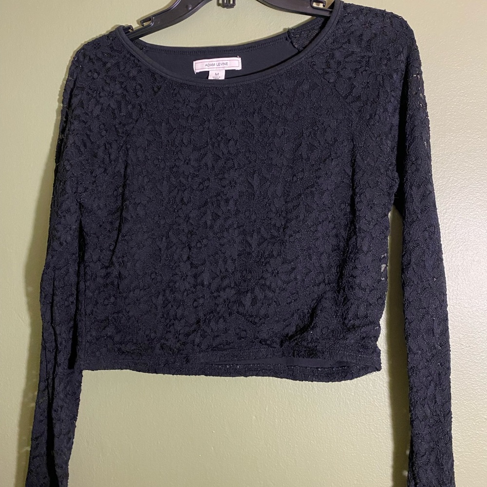 Adam Levine Long Sleeve Crop